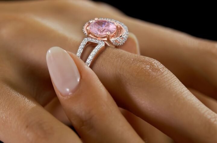 Rose Quartz Ring