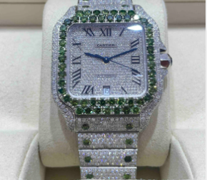 The Allure of Iced Out Cartier Watches