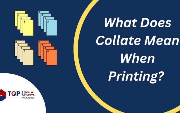 What Does Collate Mean When Printing?