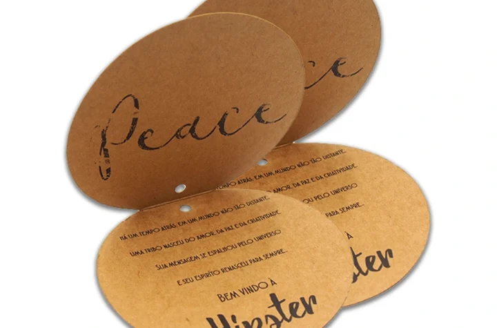 Custom Circle Tags for Unique Branding