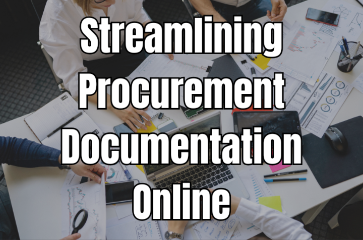 Streamlining Procurement Documentation Online