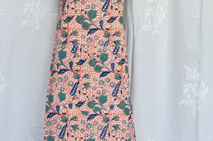 Hand Block Printed Apron