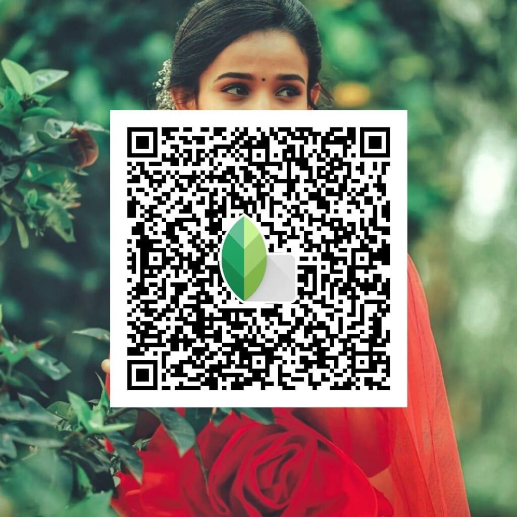 snapseed qr code