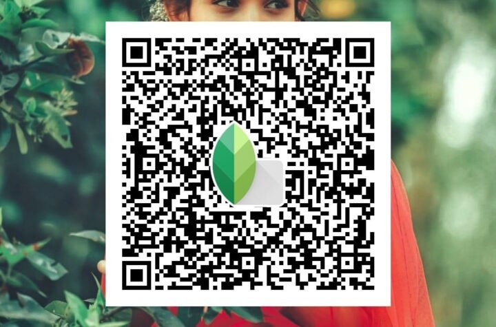 snapseed qr code