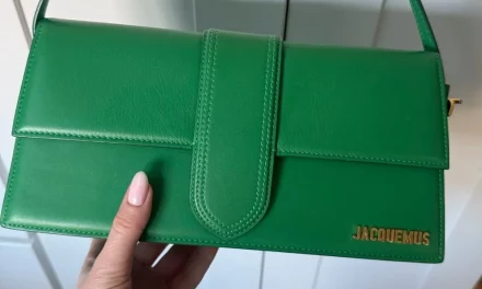 Le Bambino Long Sac Vert Jacquemus : Élégance