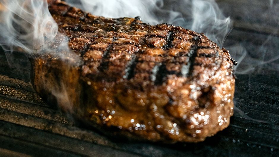 25 Summer Grilling Recipe Ideas for Delicious BBQ 1 Smoky grilled steak with coffee-chili rub, a summer grilling recipe idea